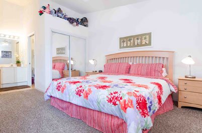 Sunset Palms master bedroom